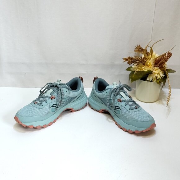 Saucony Excursion TR16 Trail Running Shoe Women 10 VERSARUN Cushioning S10744-12 - Picture 5 of 11